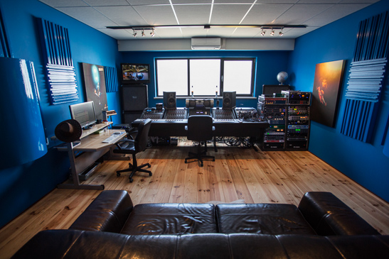 Mixing studio